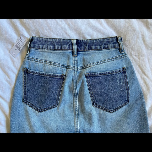 New with tags PACSUN denim skirt- 23 - Picture 4 of 4